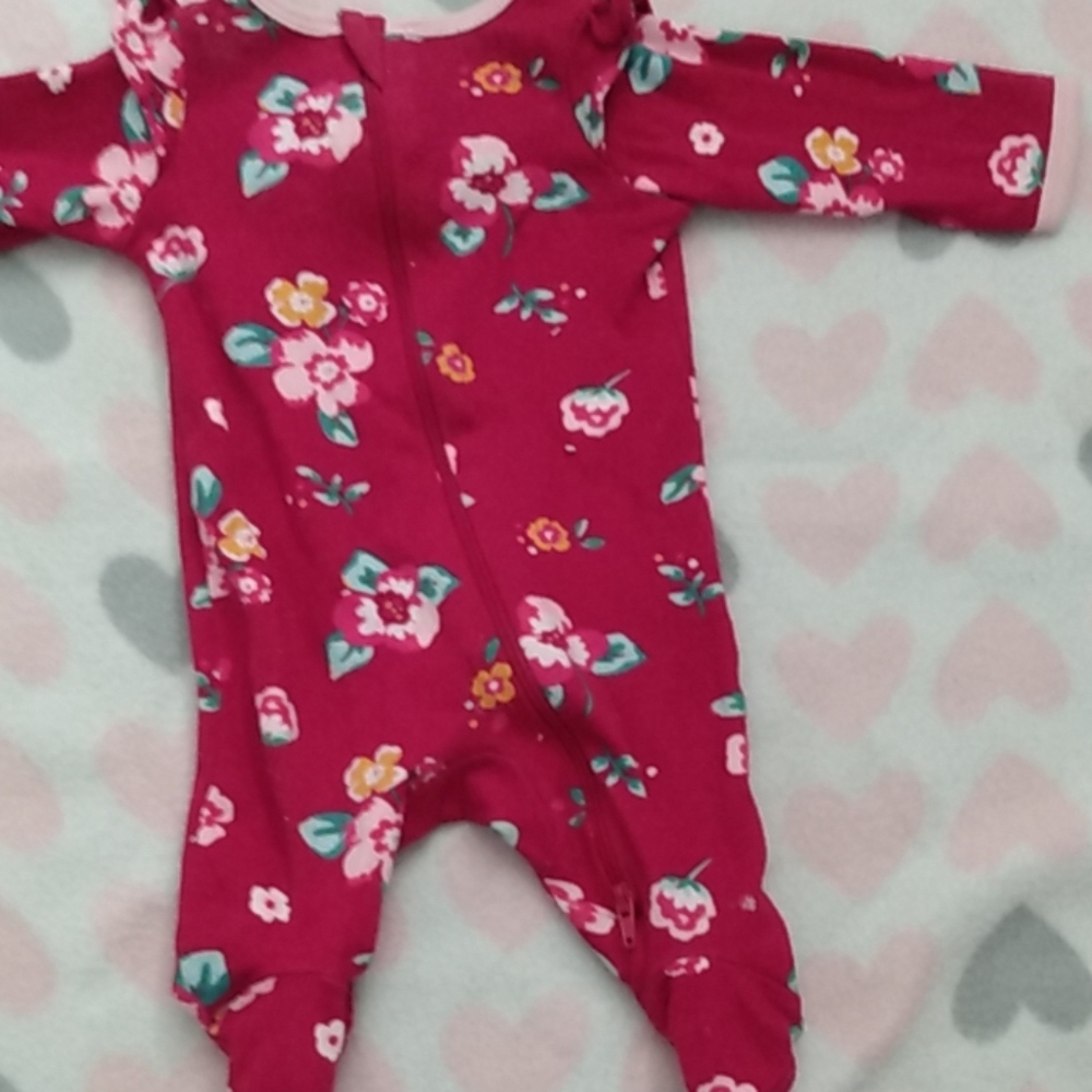Baby girl sleeper